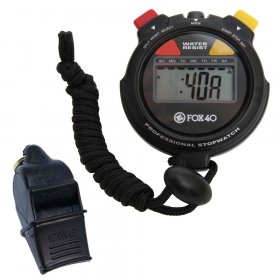 [FOX40] STOPWATCH AND WHISTLE SET