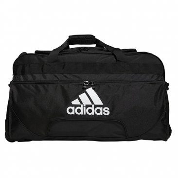 Amazon.com | adidas Team Wheel Bag, Black, One Size | Gym Bags